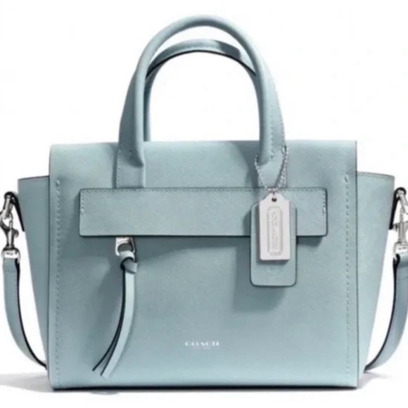 Coach | Bags | Coach Bleecker Mini Riley Carryall In Saffiano Leather ...